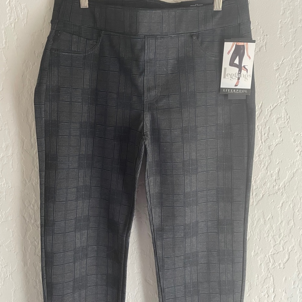Liverpool Laurie Skinny Pant Leggings Grey Size 14